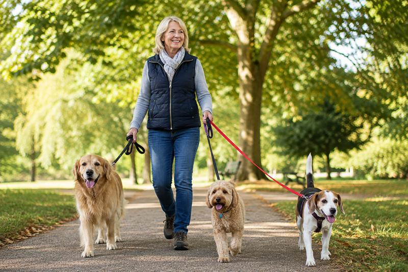 How to become a professional dog walker in the UK